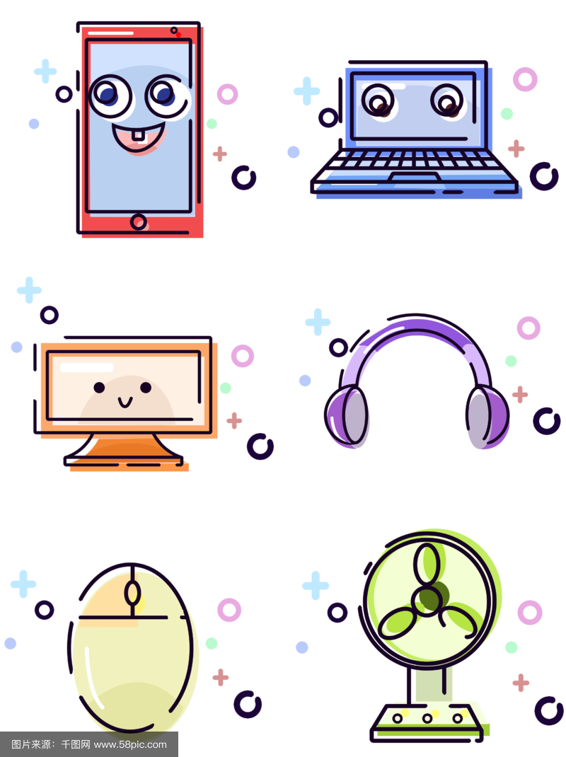 萌趣科技，點亮生活 MBE風格電子產品套圖全解析